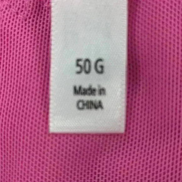 Comfort choice Size 50G Pink Wireless Front Snap Closure Bra - Picture 5 of 9